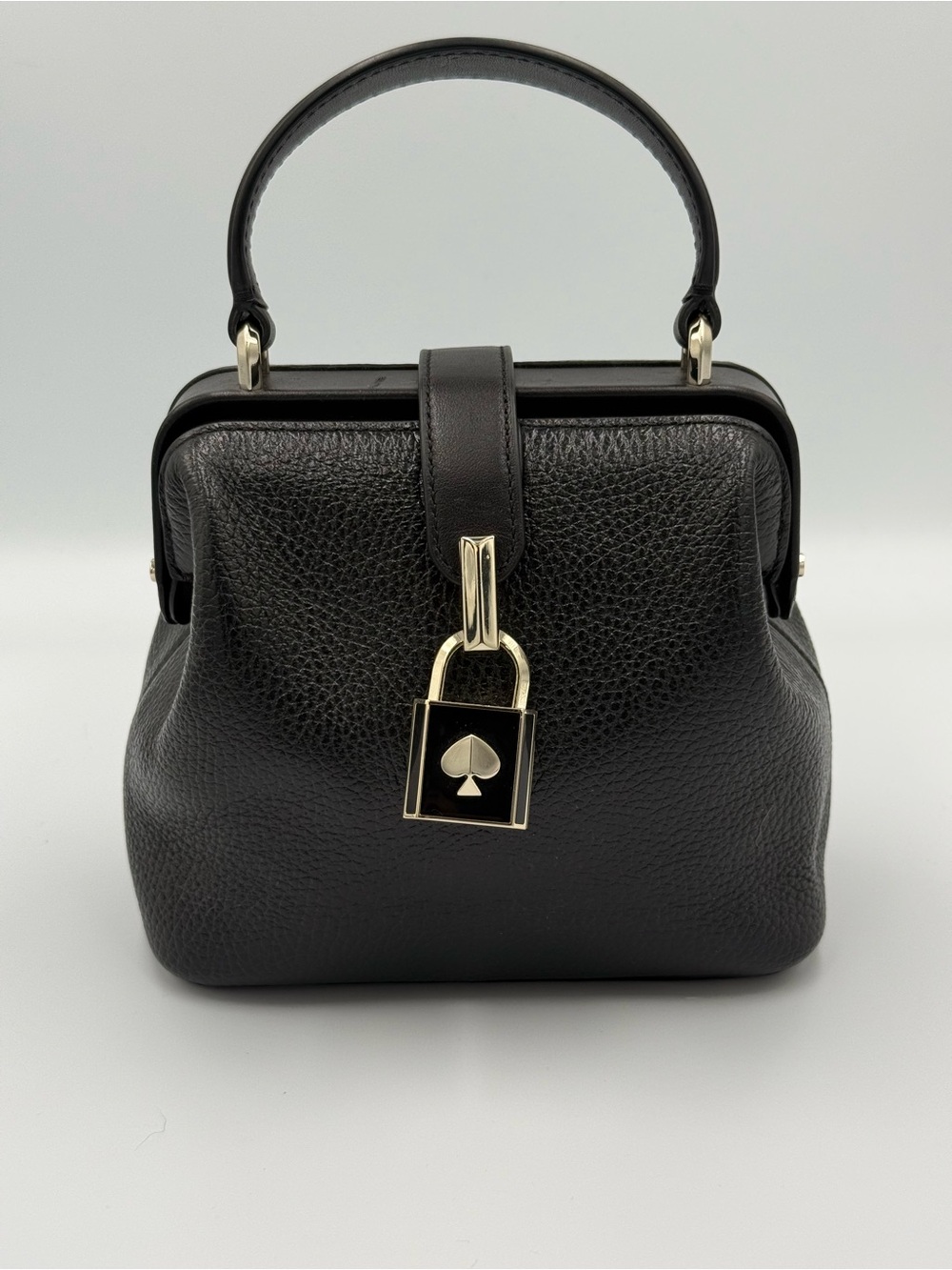 Kate Spade Remedy Black Leather Top-Handle Satchel